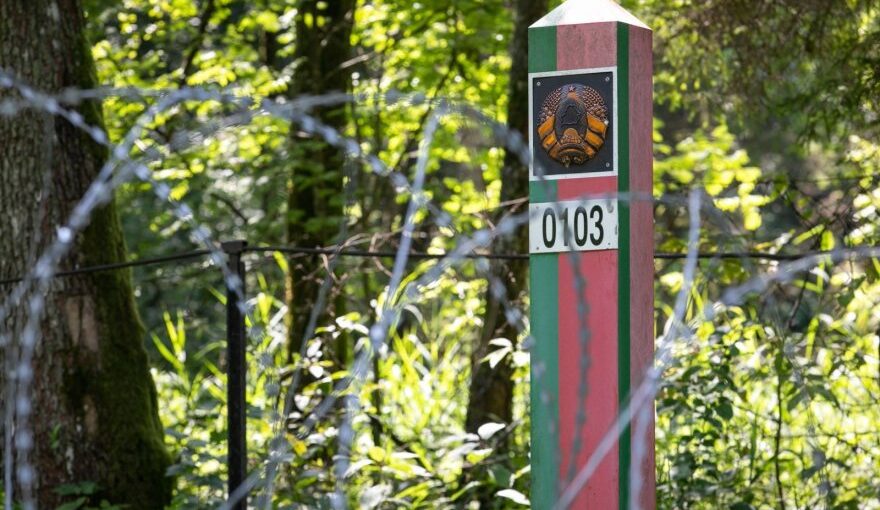 Литовская погранслужба предлагает установить на границе с Беларусью сетчатый забор